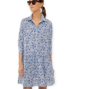 Tuckernuck Hydrangea Hayes Shirt Dress - Size Medium